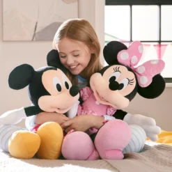 Disney Store Grande Peluche Minnie En Rose -FUNKO Boutique 412323305616 5