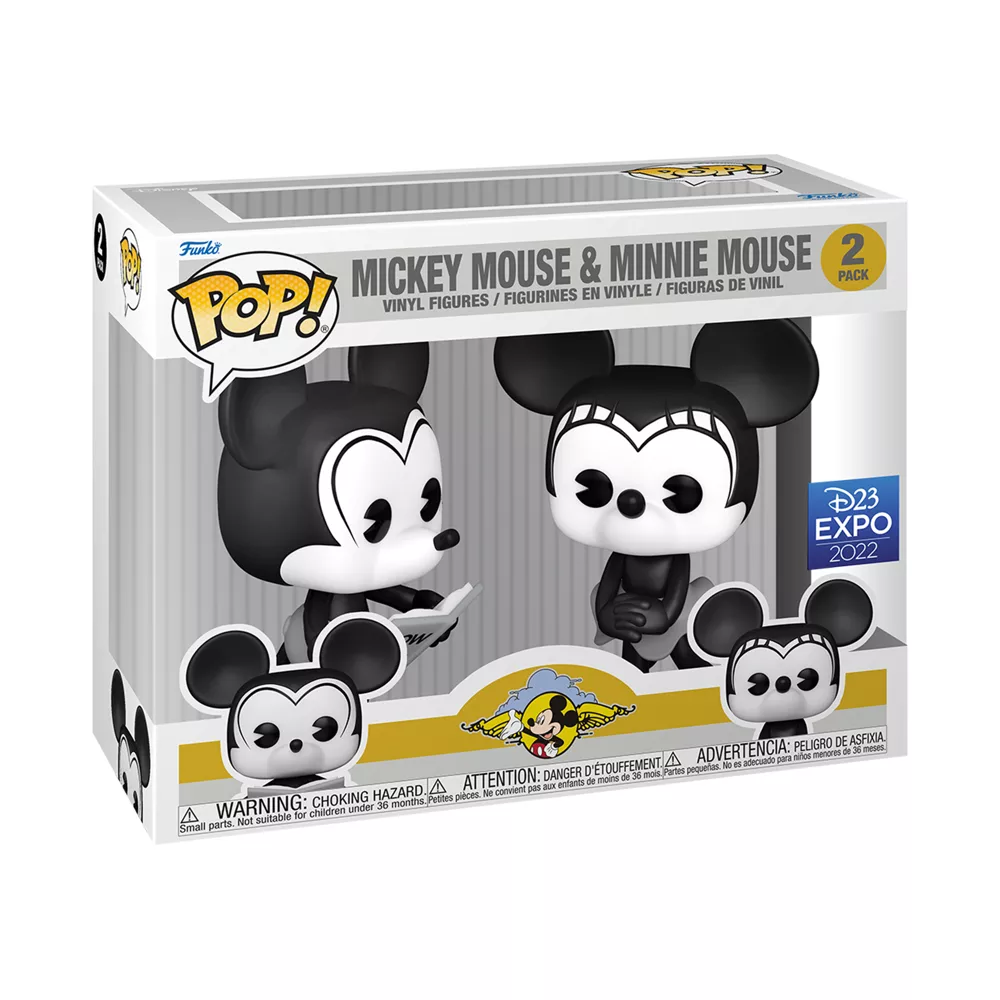 Funko Figurines Mickey Et Minnie I Flew On The Mouse Pop! En Vinyle 1 Funko Figurines Mickey Et Minnie I Flew On The Mouse Pop! En Vinyle