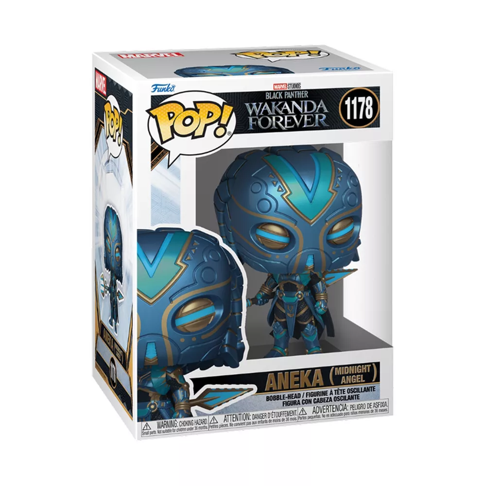 Funko Figurine Aneka (Ange De Minuit) Pop! En Vinyle, Black Panther: Wakanda Forever 2 Funko Figurine Aneka (Ange De Minuit) Pop! En Vinyle, Black Panther: Wakanda Forever – Image 2