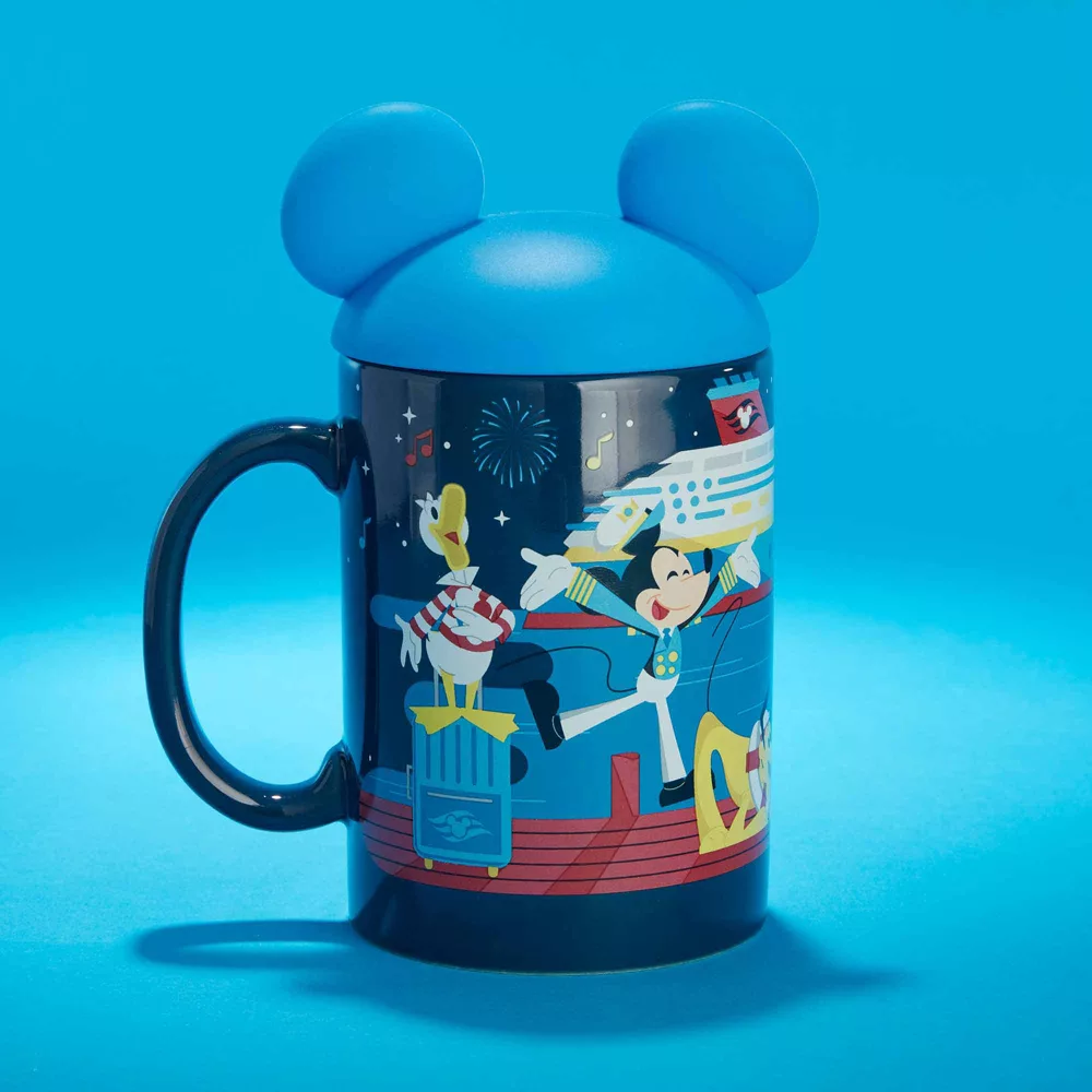 Disney Store Mug Avec Couvercle Mickey Et Ses Amis Disney Cruise Line 3 Disney Store Mug Avec Couvercle Mickey Et Ses Amis Disney Cruise Line – Image 3