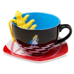 Disney Store Coffret Tasse, Soucoupe Et Infuseur Alice Au Pays Des Merveilles 8 Disney Store Coffret Tasse, Soucoupe Et Infuseur Alice Au Pays Des Merveilles -FUNKO Boutique 465043279552 2