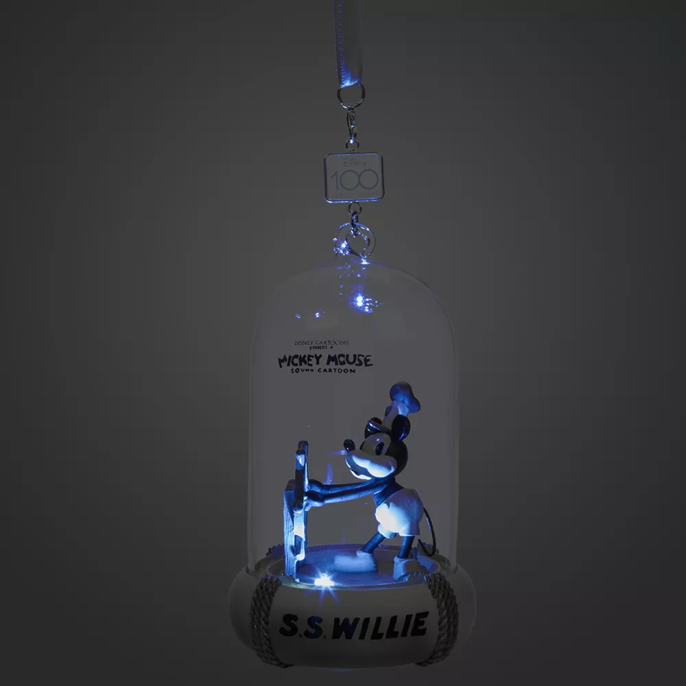 Décoration à Suspendre Steamboat Willie Son Et Lumière, Collection Living Magic Sketchbook, Disney100 Eras 2 Décoration à Suspendre Steamboat Willie Son Et Lumière, Collection Living Magic Sketchbook, Disney100 Eras – Image 2