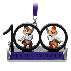 Décoration à Suspendre Tic Et Tac Sketchbook Disney100 Celebration