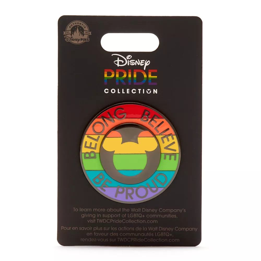 Disney Store Pin's Pride Mickey 2 Disney Store Pin's Pride Mickey – Image 2