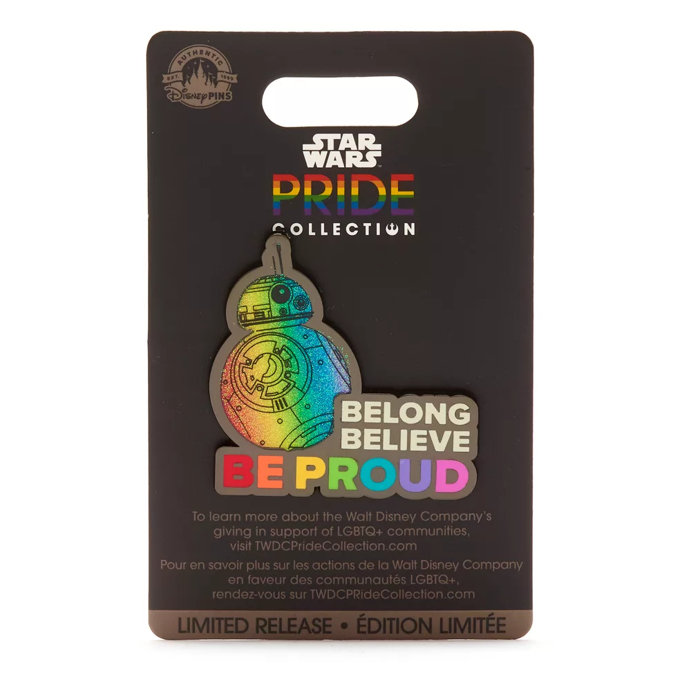 Disney Store Pin's Pride BB-8, Star Wars 2 Disney Store Pin's Pride BB-8, Star Wars – Image 2