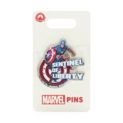 Disney Store Pin's Captain America, Captain America: Sentinel Of Liberty -FUNKO Boutique 466042905183 1