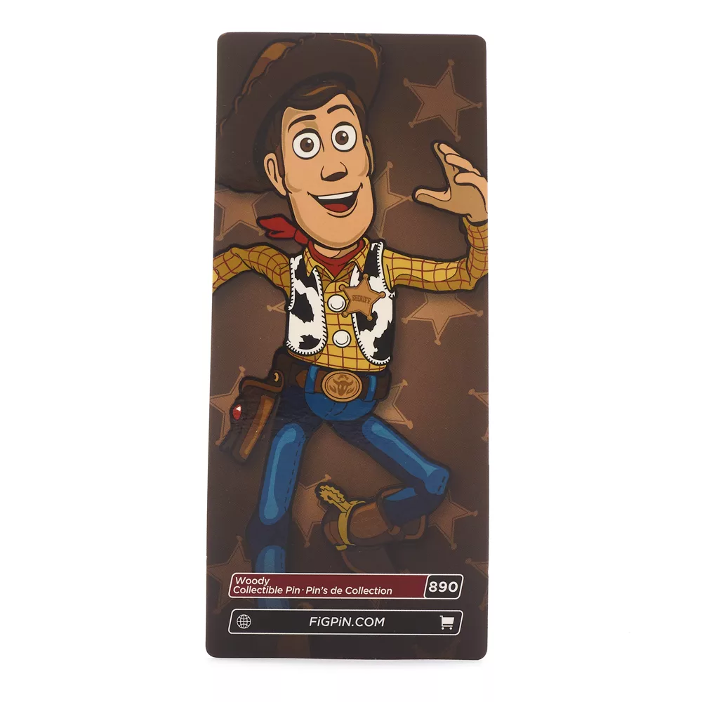 Disney Store Pin's FiGPiN Woody, Toy Story 3 Disney Store Pin's FiGPiN Woody, Toy Story – Image 3