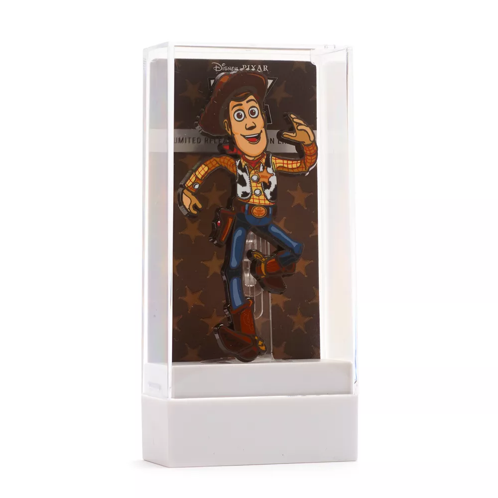 Disney Store Pin's FiGPiN Woody, Toy Story 1 Disney Store Pin's FiGPiN Woody, Toy Story