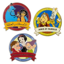 Disney One Family Ensemble De Pin's Mystère "Friends And Family" Multilingue -FUNKO Boutique 466043290431 3