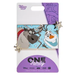 Disney One Family Pin's Olaf Et Sven "Amis Pour La Vie", La Reine Des Neiges -FUNKO Boutique 466043290509 4