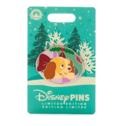 Disney Store Pin's Lady En édition Limitée Pour Les Fêtes, La Belle Et Le Clochard -FUNKO Boutique 466043339468 1