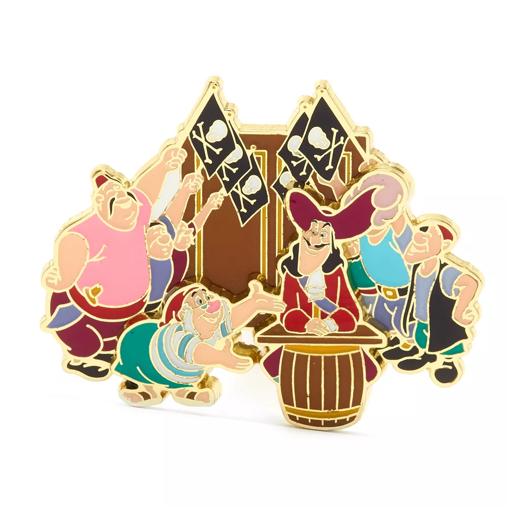 Disney Store Pin's équipage De Pirates Peter Pan 1 Disney Store Pin's équipage De Pirates Peter Pan