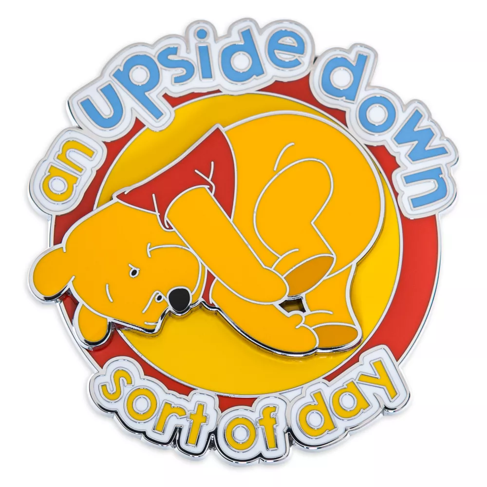 Disney Store Pin's Winnie L'Ourson à L'envers 2 Disney Store Pin's Winnie L'Ourson à L'envers – Image 2