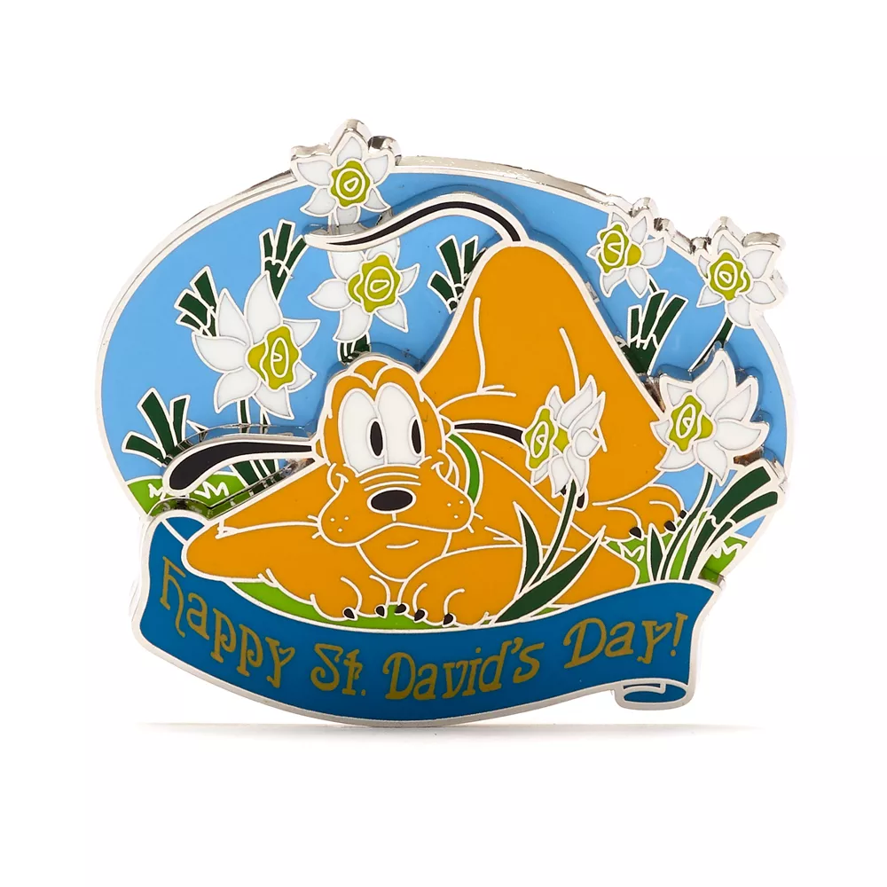 Disney Store Pin's Pluto En édition Limitée Saint-David 1 Disney Store Pin's Pluto En édition Limitée Saint-David