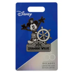 Disney Store Pin's Steamboat Willie En édition Limitée Disney100 Eras -FUNKO Boutique 466043737691 3