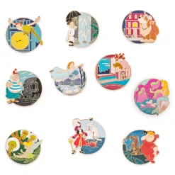 Disney Store Ensemble De Pin's Mystère Peter Pan En édition Limitée 70e anniversaire