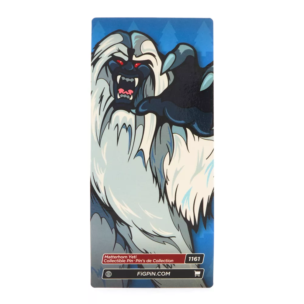 Disneyland Pin's FiGPiN Yeti Matterhorn, Matterhorn Bobsleds 2 Disneyland Pin's FiGPiN Yeti Matterhorn, Matterhorn Bobsleds – Image 2