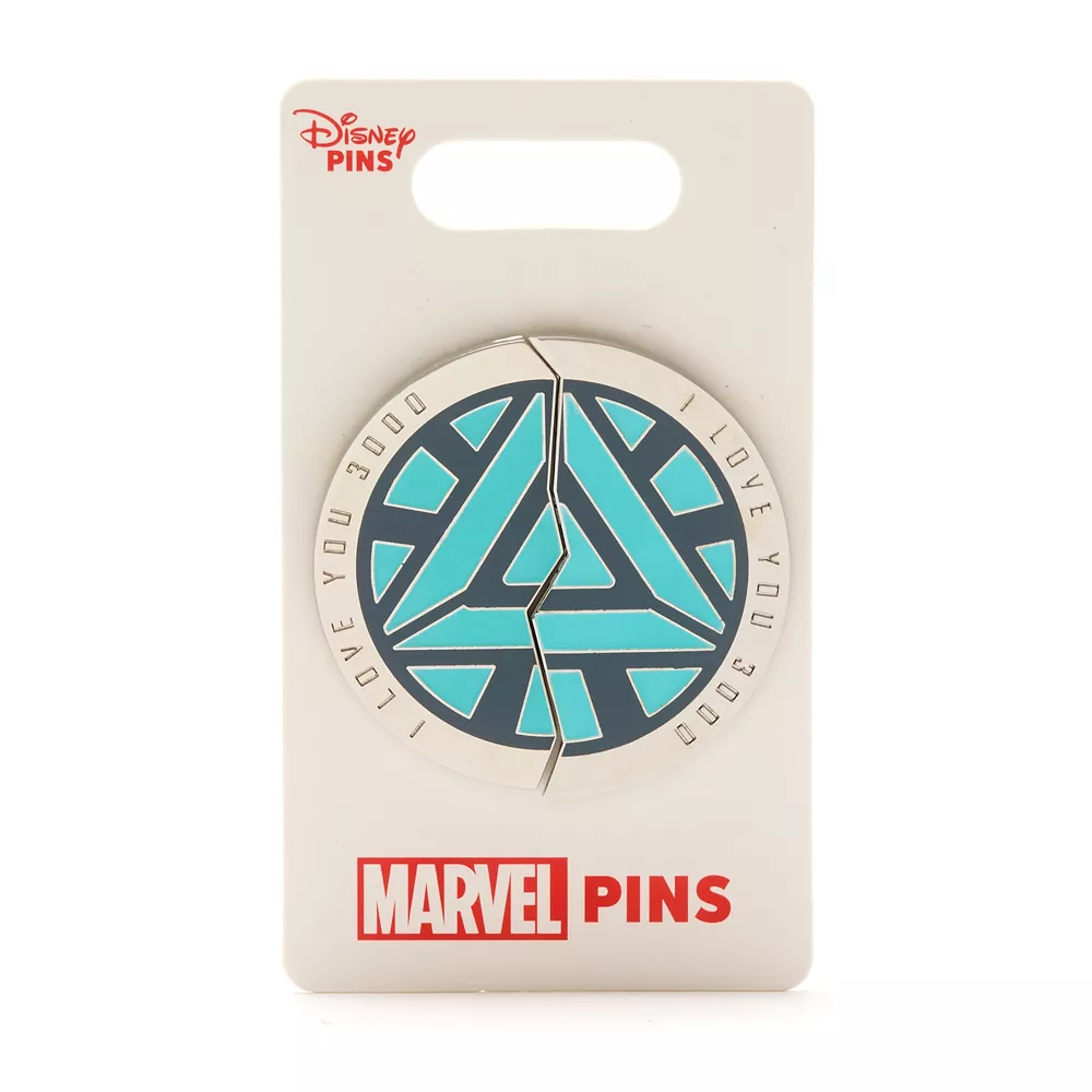Disney Store Ensemble De Pin's "I Love You 3000", Iron Man 2 Disney Store Ensemble De Pin's "I Love You 3000", Iron Man – Image 2