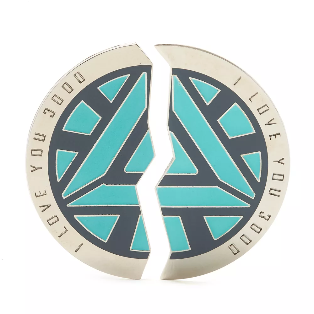 Disney Store Ensemble De Pin's "I Love You 3000", Iron Man 1 Disney Store Ensemble De Pin's "I Love You 3000", Iron Man